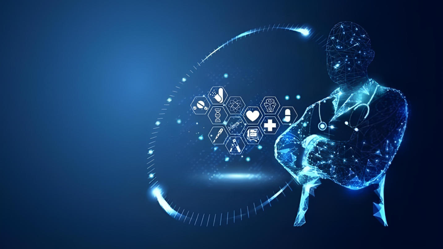 doctor using digital health technology