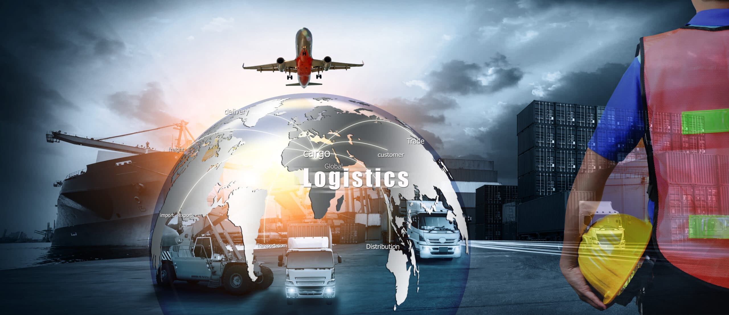 global logistics and supply chain transportation network