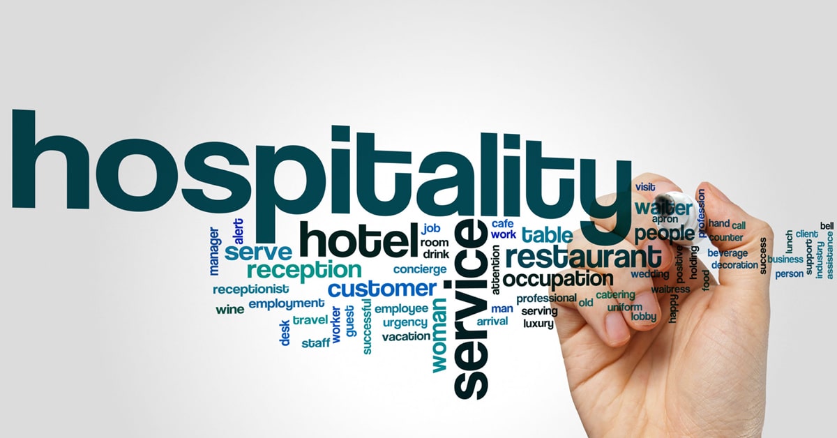 hospitality industry word cloud service hotel restaurant